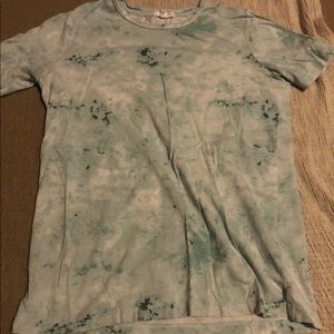 Blue tyedye style shirt